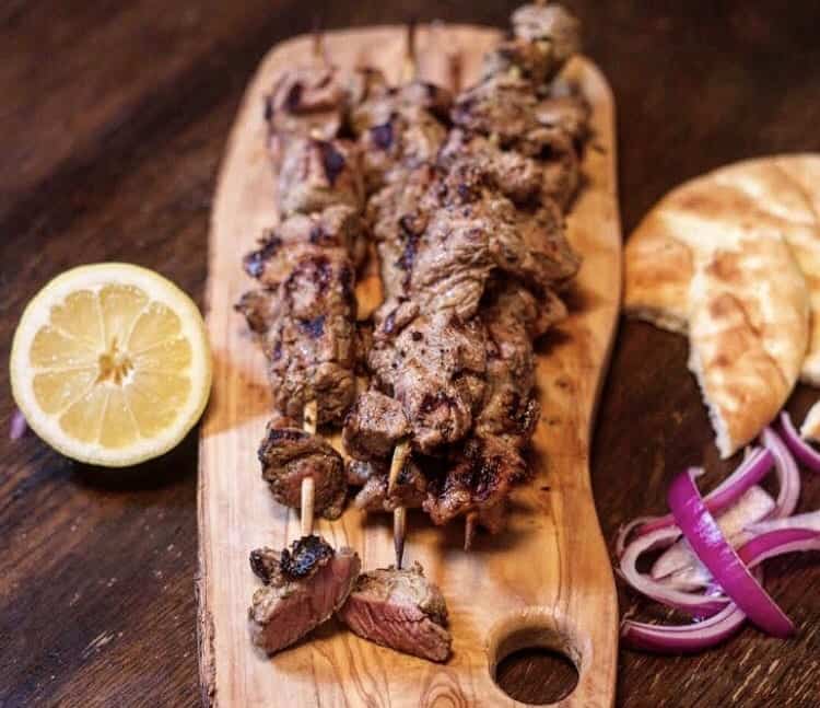 Sous Vide Lamb Souvlaki and Homemade Tzatziki