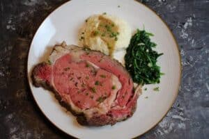 Sous Vide Prime Rib with Gravy for Holidays