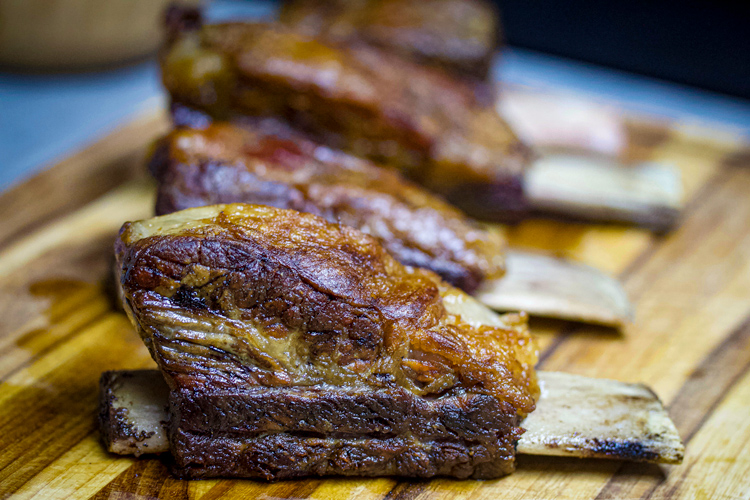 sous vide short ribs seared to perfection