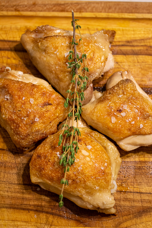 sous vide chicken thighs
