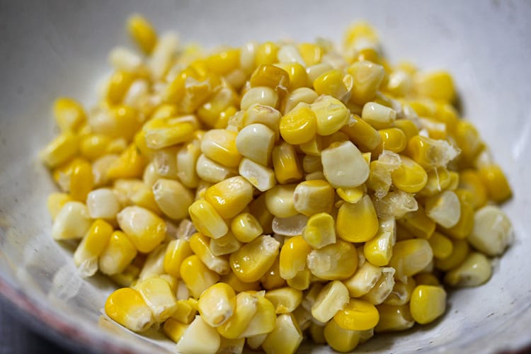 sous vide corn kernels