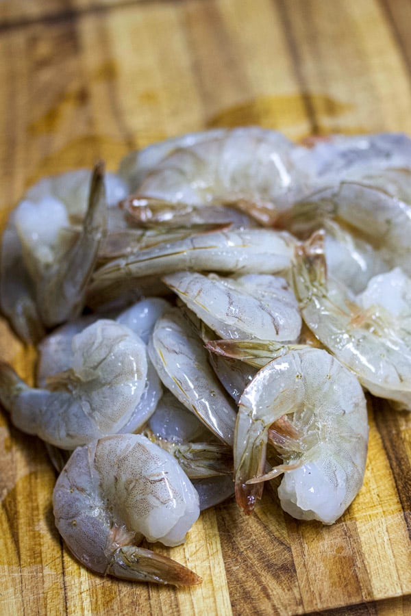 raw shrimp